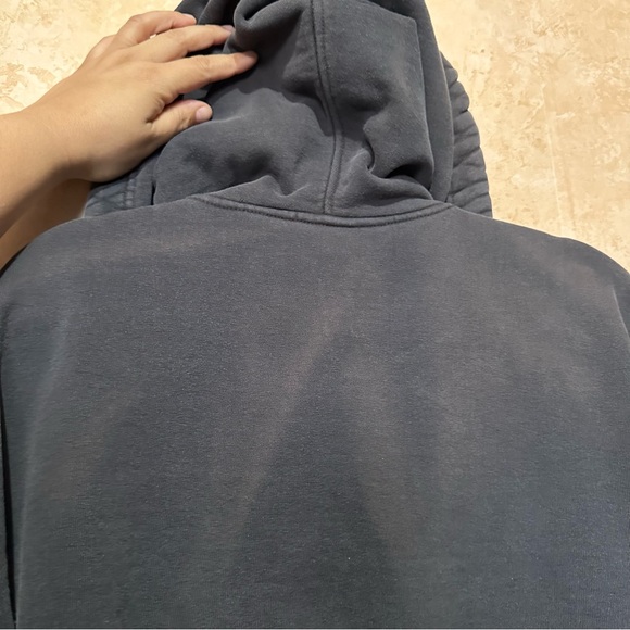 Blue Marlin Original New York Zip Up Hoodie Sweatshirt Size Large - Picture 11 of 11